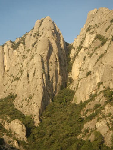 Roca Gris y canal de Pollegons