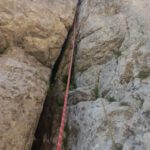 Helen en el primer largo