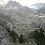 Las vistas durante la bajada