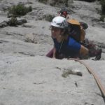 Anna en el primer largo