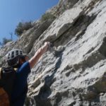 Inicio del cuarto largo, colcando el friend