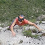 Maira llegando a la última R