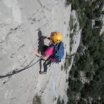 Eli en el segundo largo