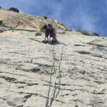 Helen en el segundo largo