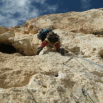 Emy en el paso clave del L3