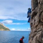 Neus al inicio del primer largo