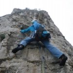 Neus al inicio del primer largo