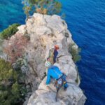 Neus y Helen durante el descenso