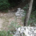 Punto de desvio hacia la pared