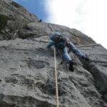 Neus en el segundo largo