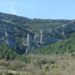 Vistas sobre la pared desde Villaluengo