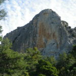 Vista sobre el espolón