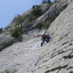 Neus al inicio del décimo largo