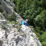 Diego en el tercer largo