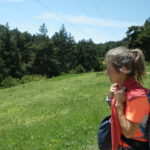 Disfrutando el paisaje