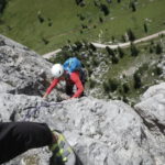 Llegando a la cima