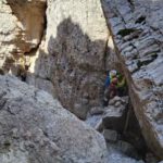Roca del segundo rápel